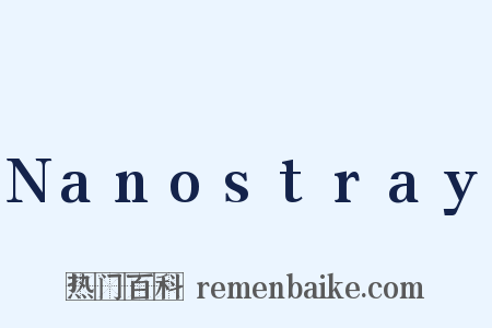 Nanostray是什么意思的图片